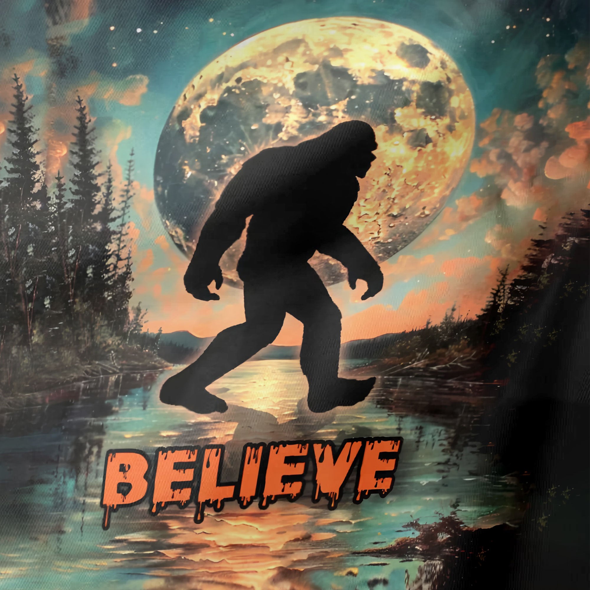 Lunar Footprints Believe