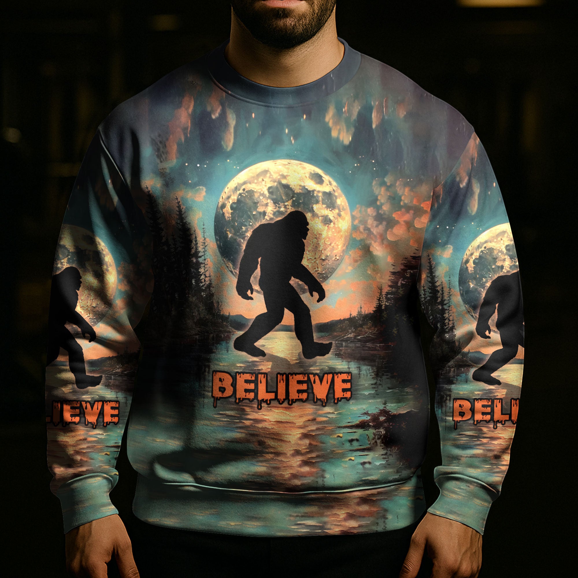 Lunar Footprints Believe