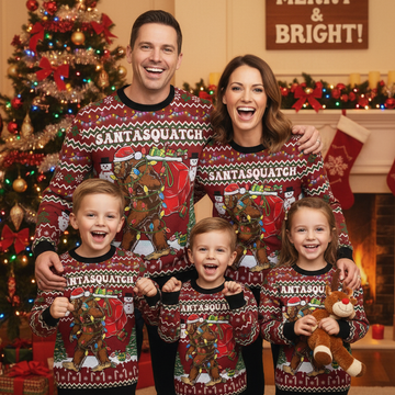 SantaSquatch Lights Out - Kid Size