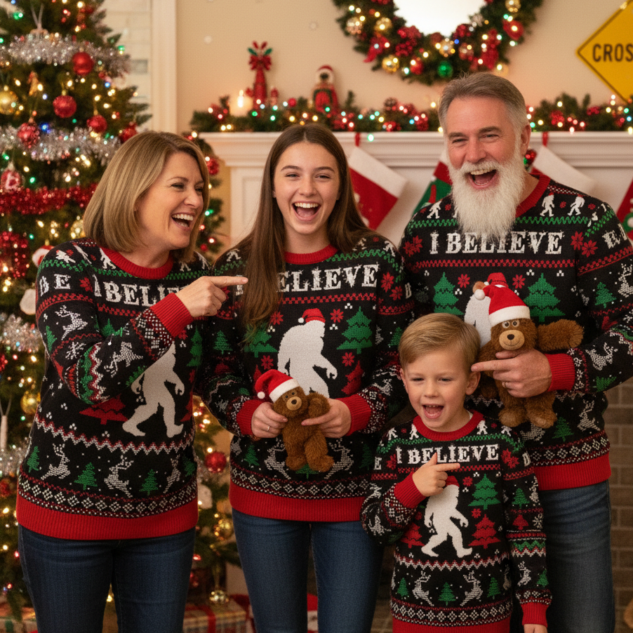 Festive Footprints - Kid Size