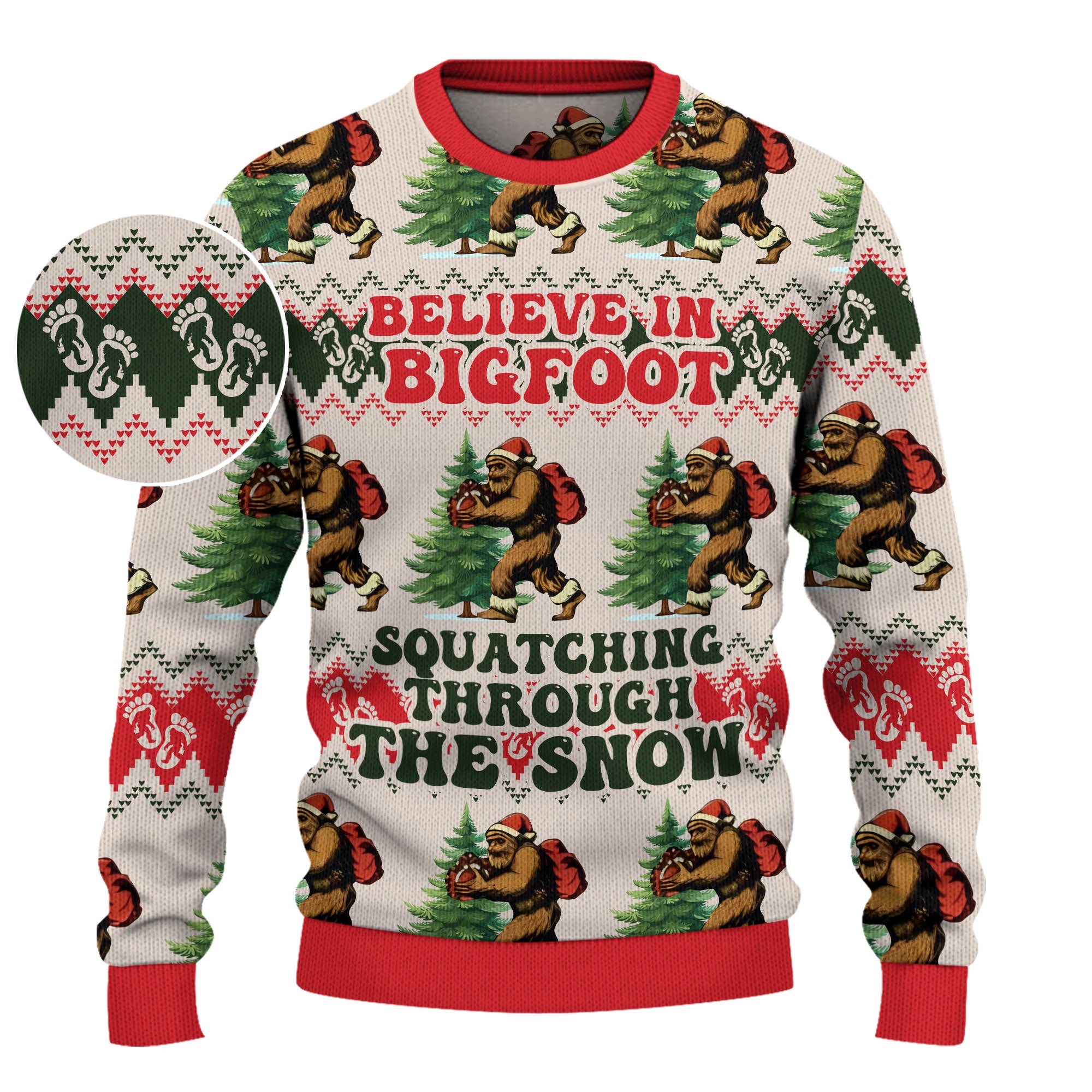 Squatch Snow Shuffle