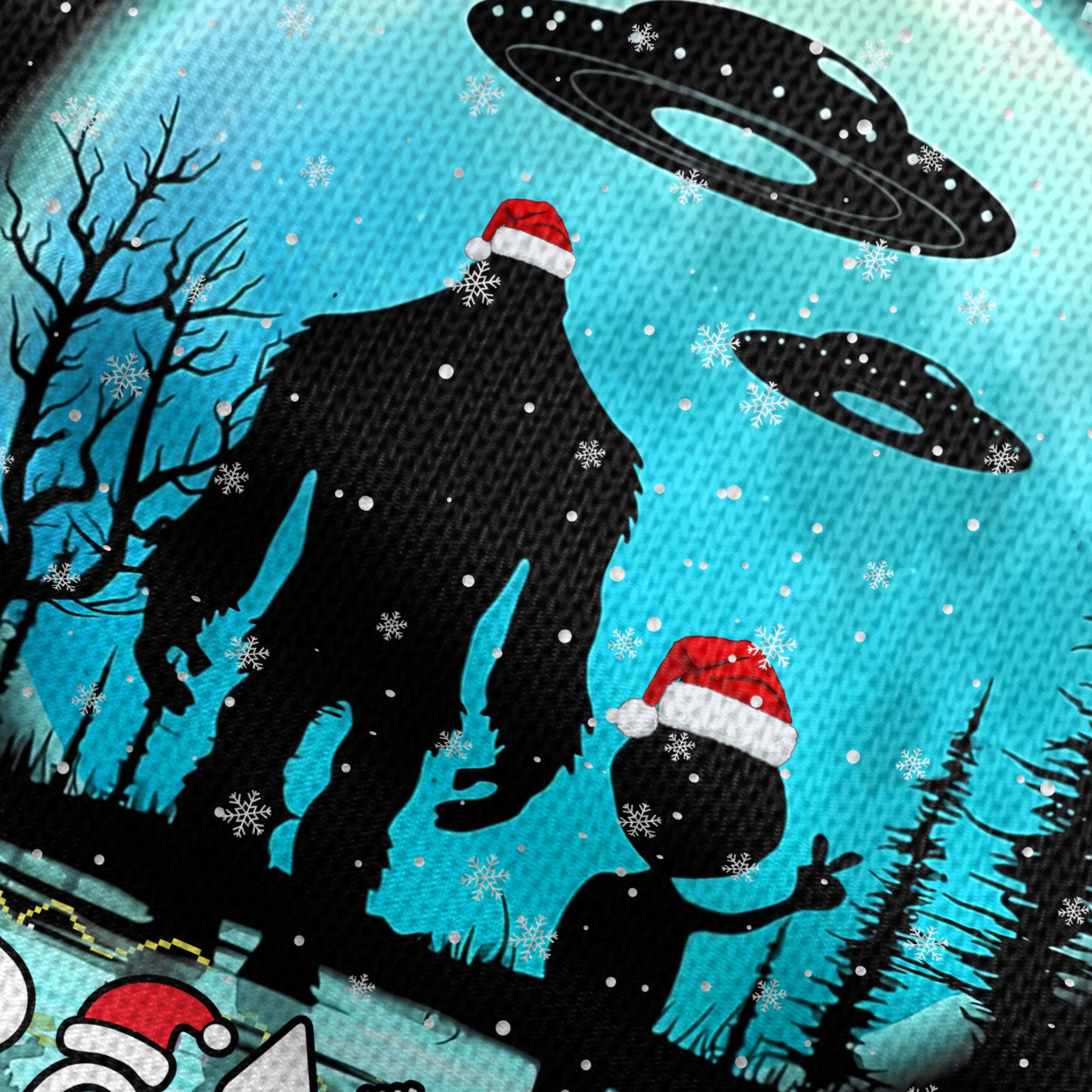 Squatch Alien Christmas