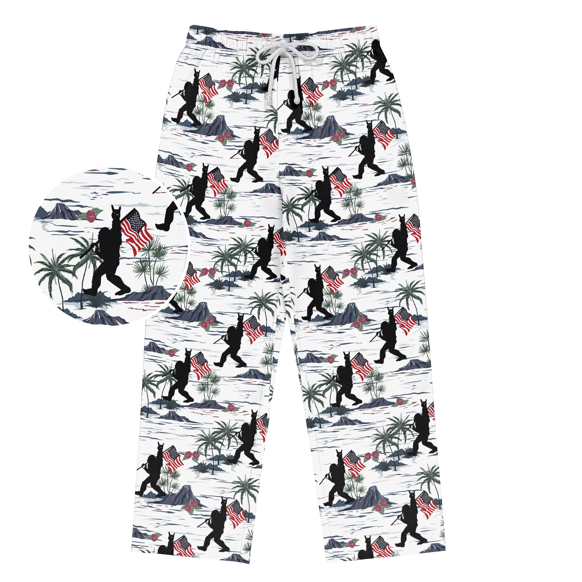 Sasquatch Freedom Parade - Unisex Pajama Pant