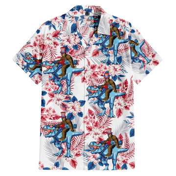 Bigfoot Patriotic Dinosaur