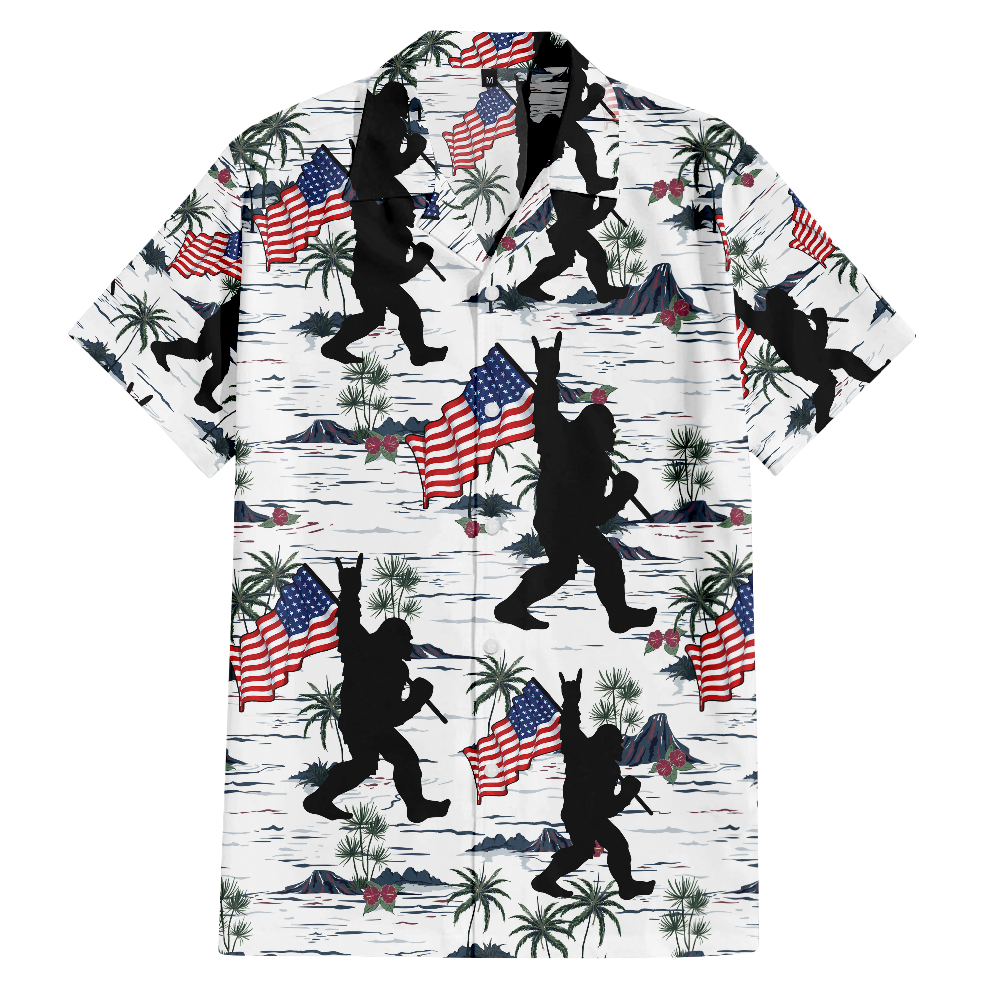 Patriotic Sasquatch Parade