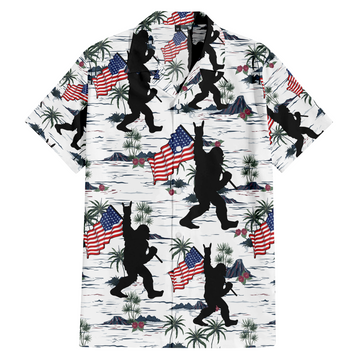 Patriotic Sasquatch Parade