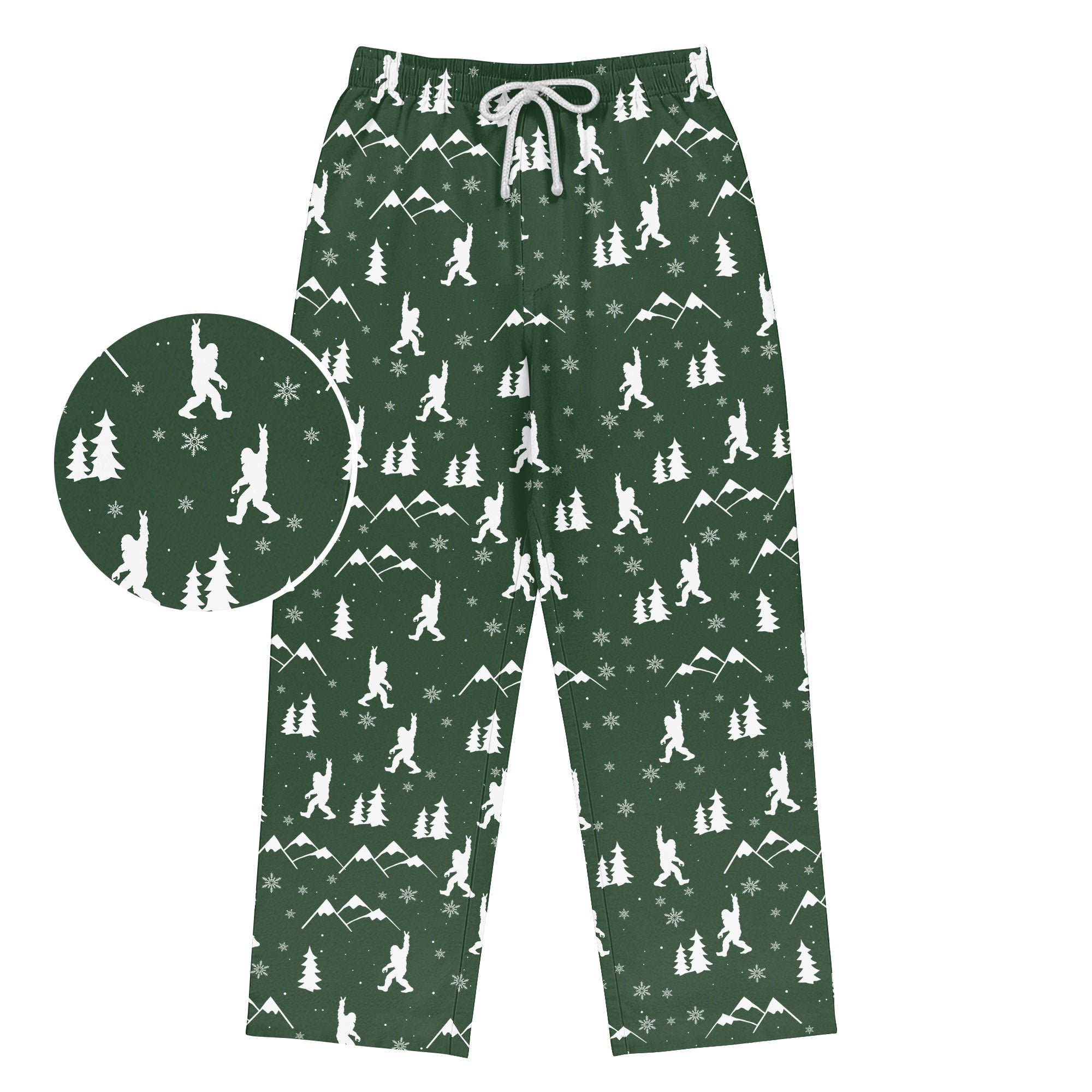 Sasquatch Snow Rock - Unisex Pajama Pant
