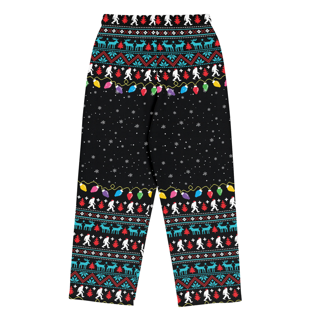 Squatch Alien Christmas - Men's Pajama Pant