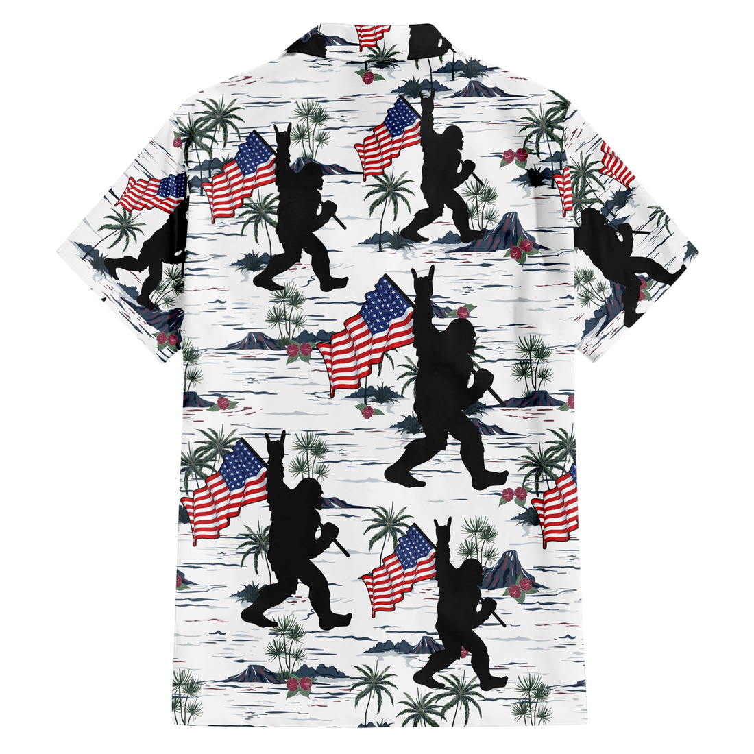 Patriotic Sasquatch Parade