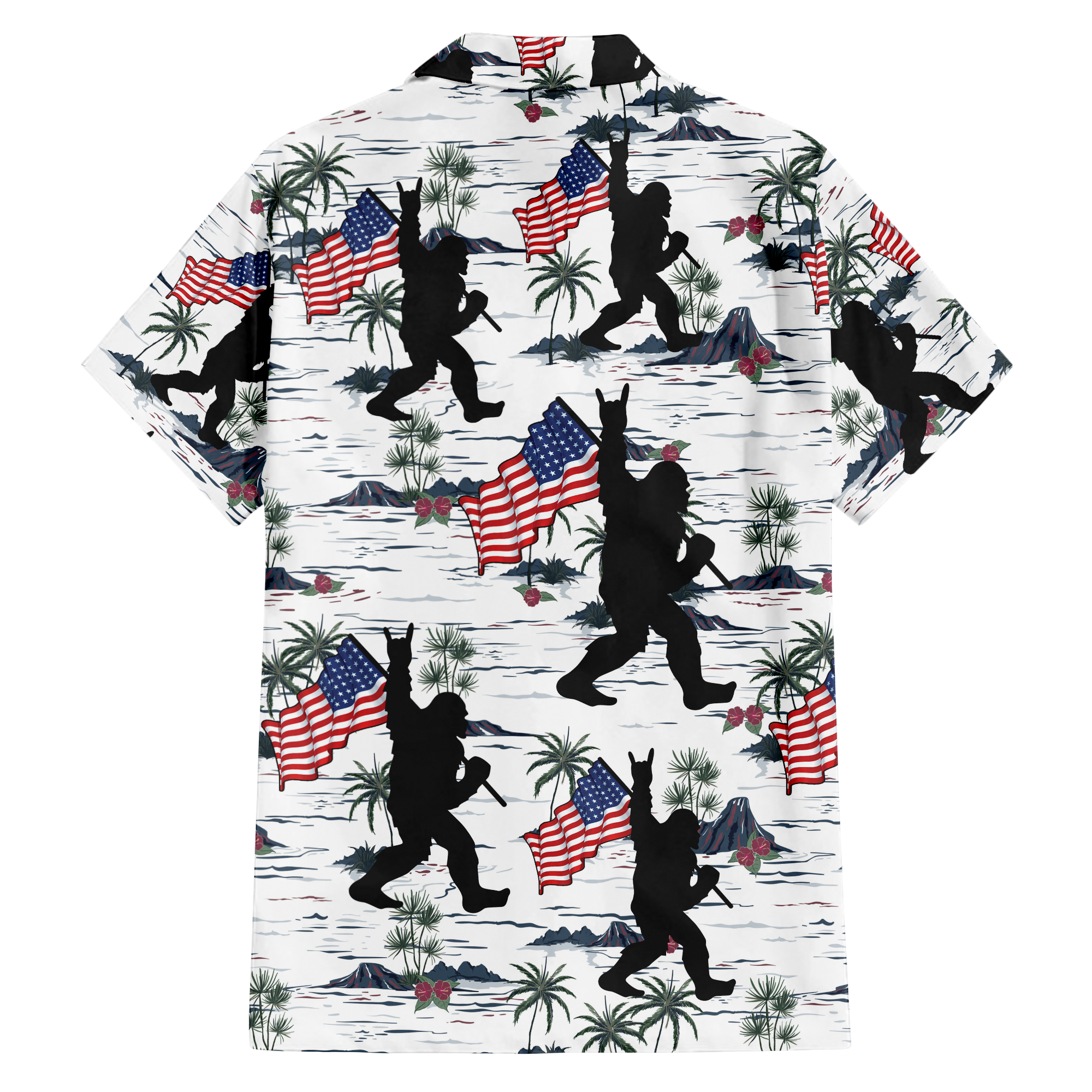 Patriotic Sasquatch Parade