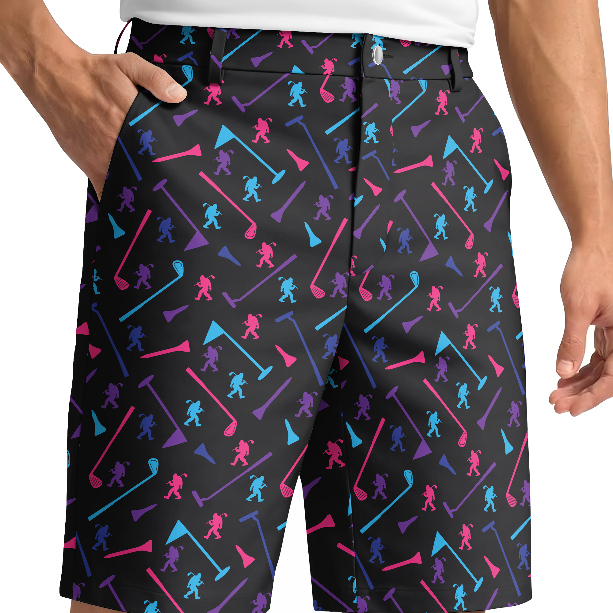 Neon Fairway Riot