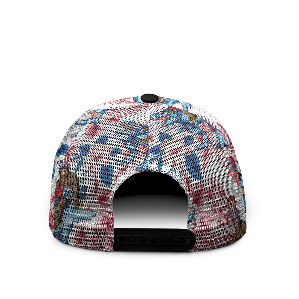 Bigfoot Patriotic Dinosaur