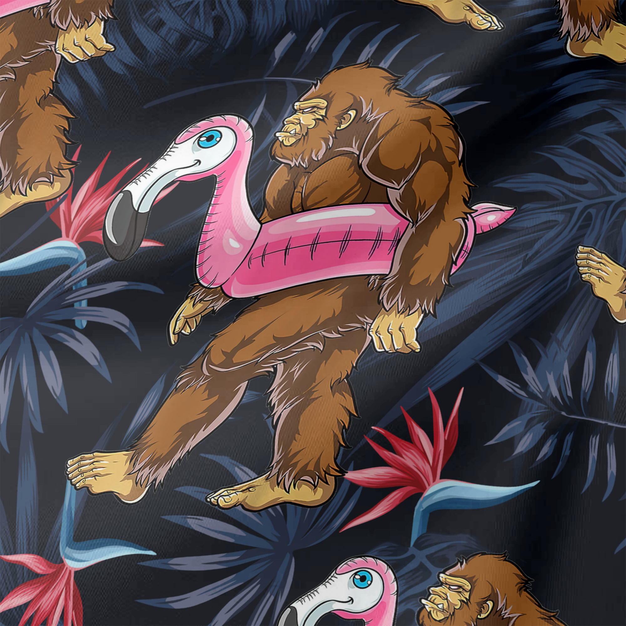 Flamingo Bigfoot Nighmode