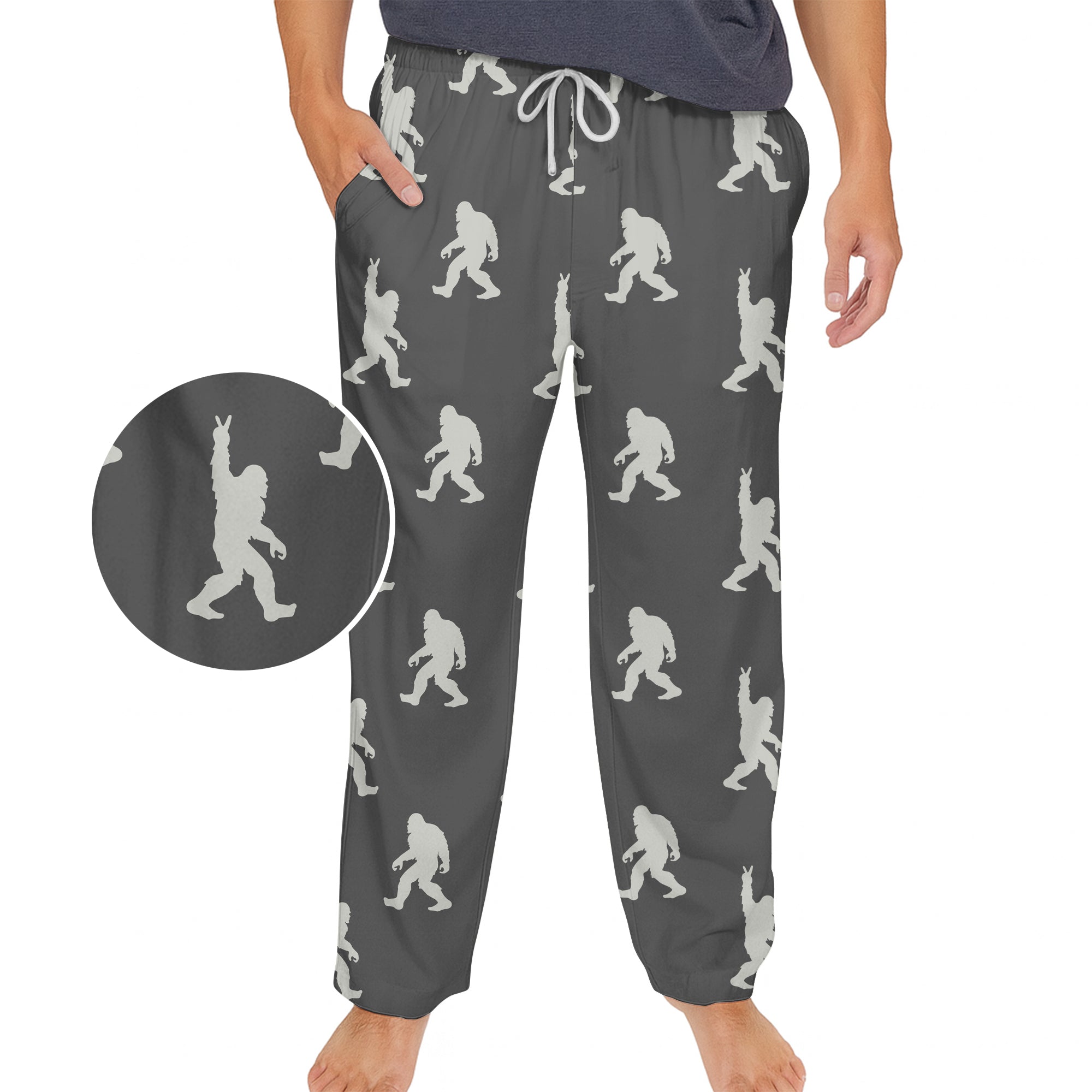 Failed Squatch-Mouflage - Unisex Pajama Pant – Bigfoot Never Lies