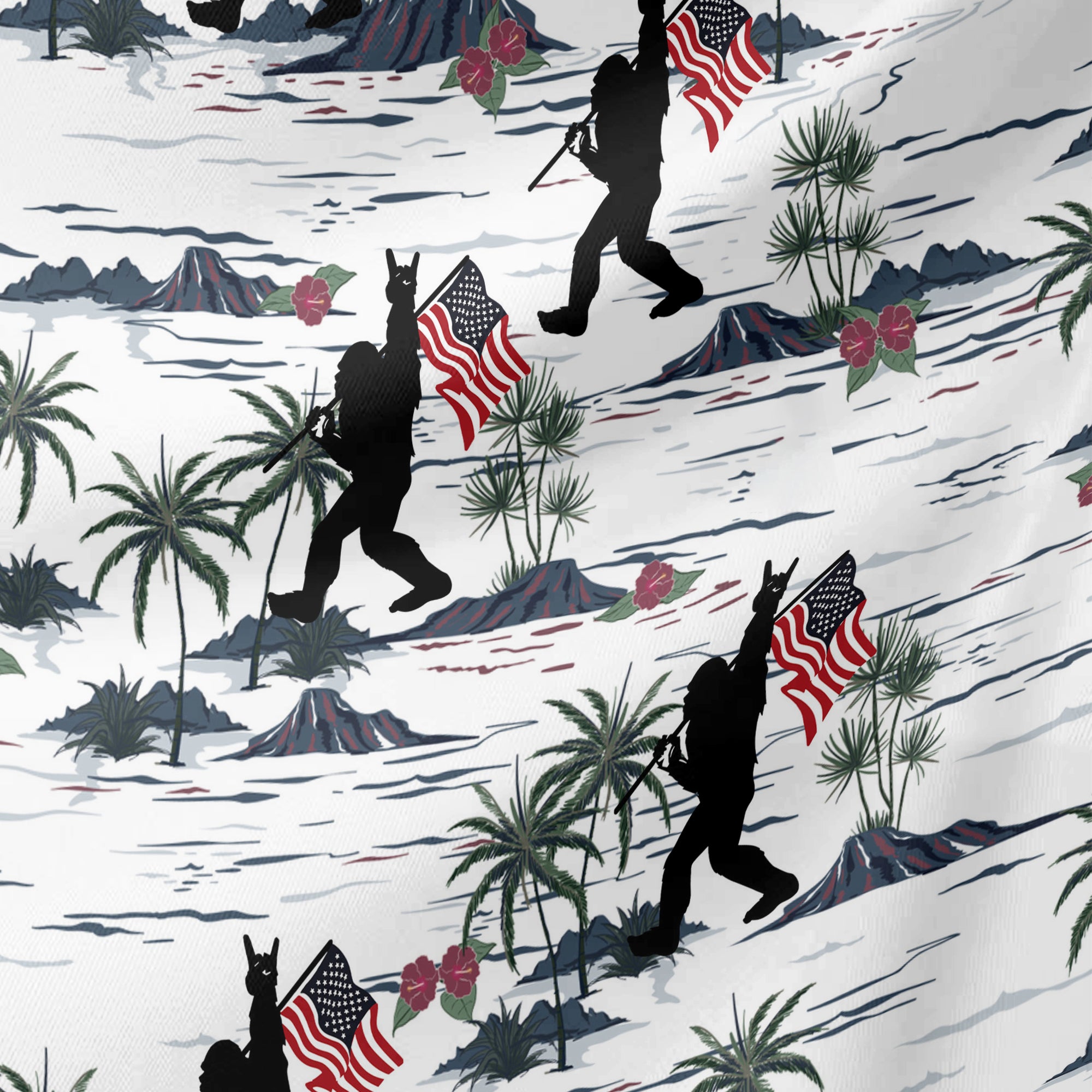 Sasquatch Freedom Parade - Unisex Pajama Pant