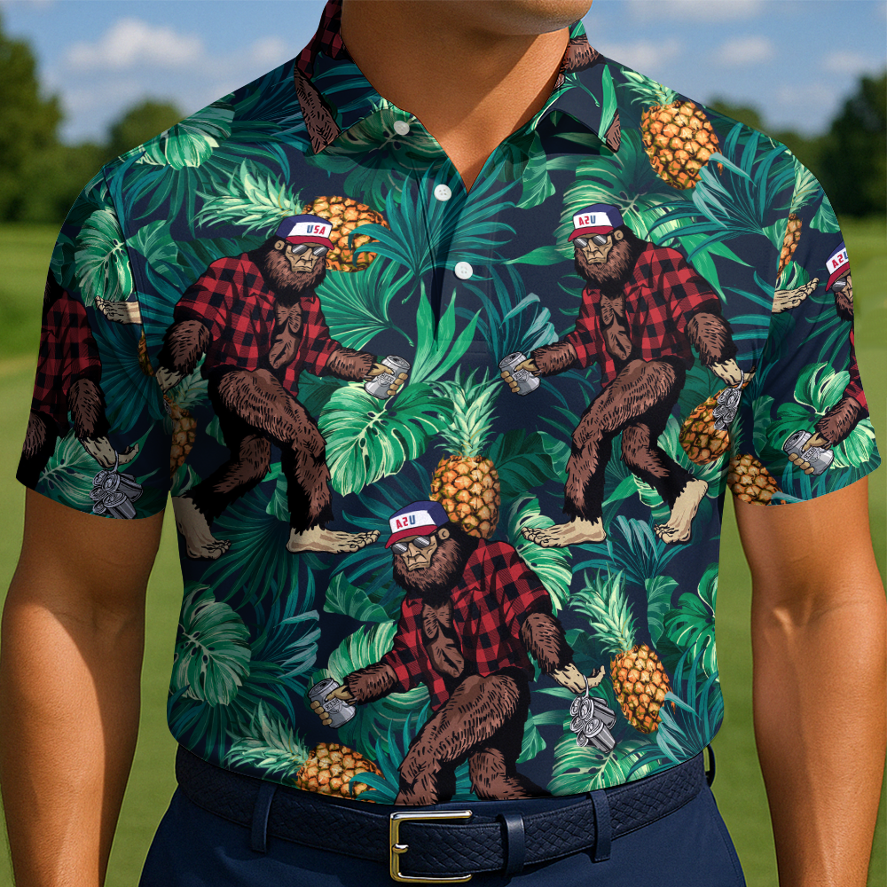 Pineapple Bigfoot Jungle Vibes