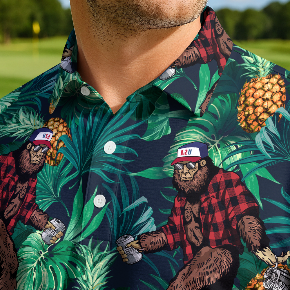 Pineapple Bigfoot Jungle Vibes