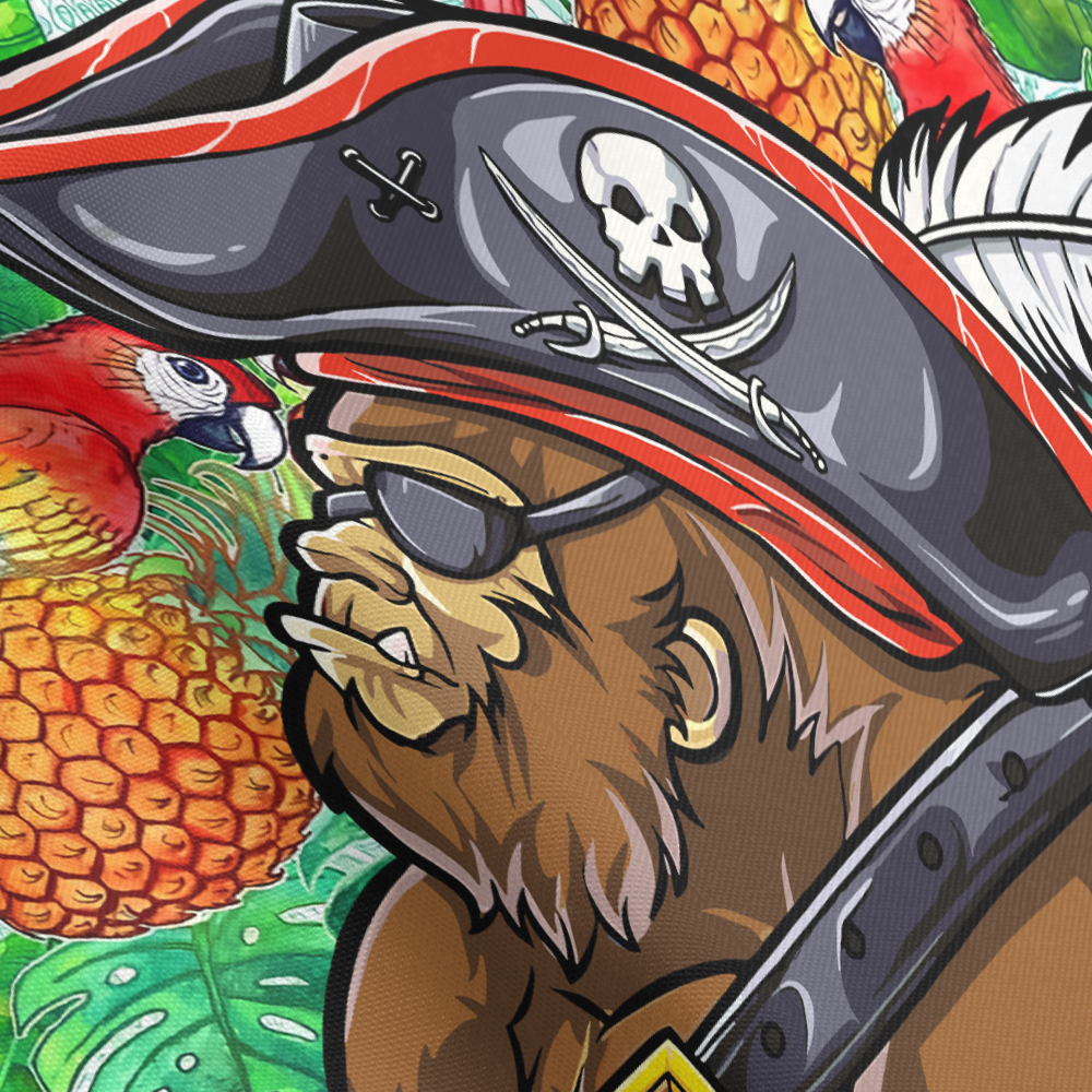 Sasquatch Pirate Paradise
